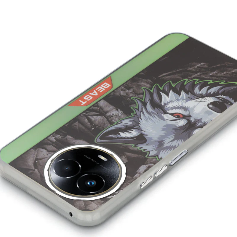 Beast Mode Animal Printed Back Case For Realme 11 5G With Hard Back & Glow Effect - Image 16