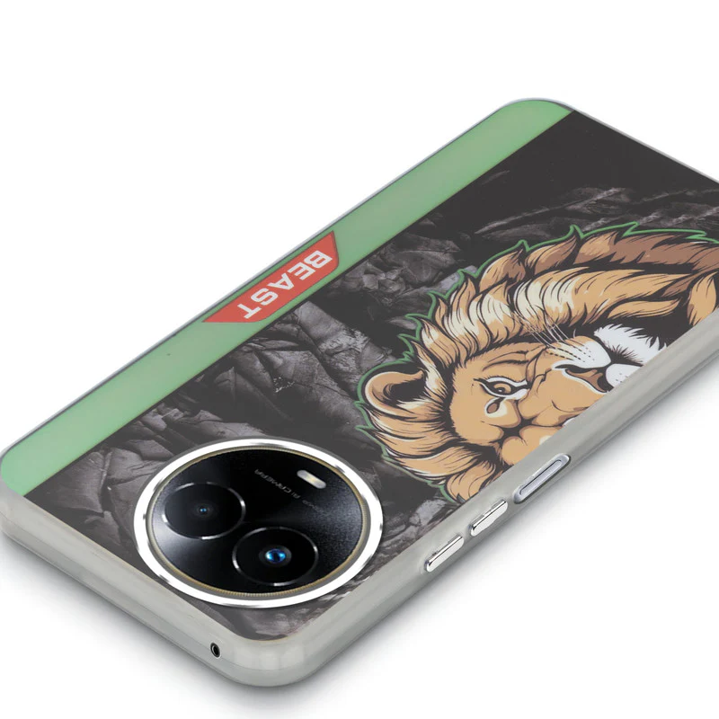 Beast Mode Animal Printed Back Case For Realme 11 5G With Hard Back & Glow Effect - Image 34
