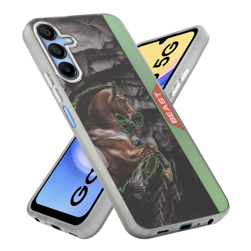 Beast Mode Animal Printed Back Case For Samsung A15 5G With Hard Back & Glow Effect - Image 19