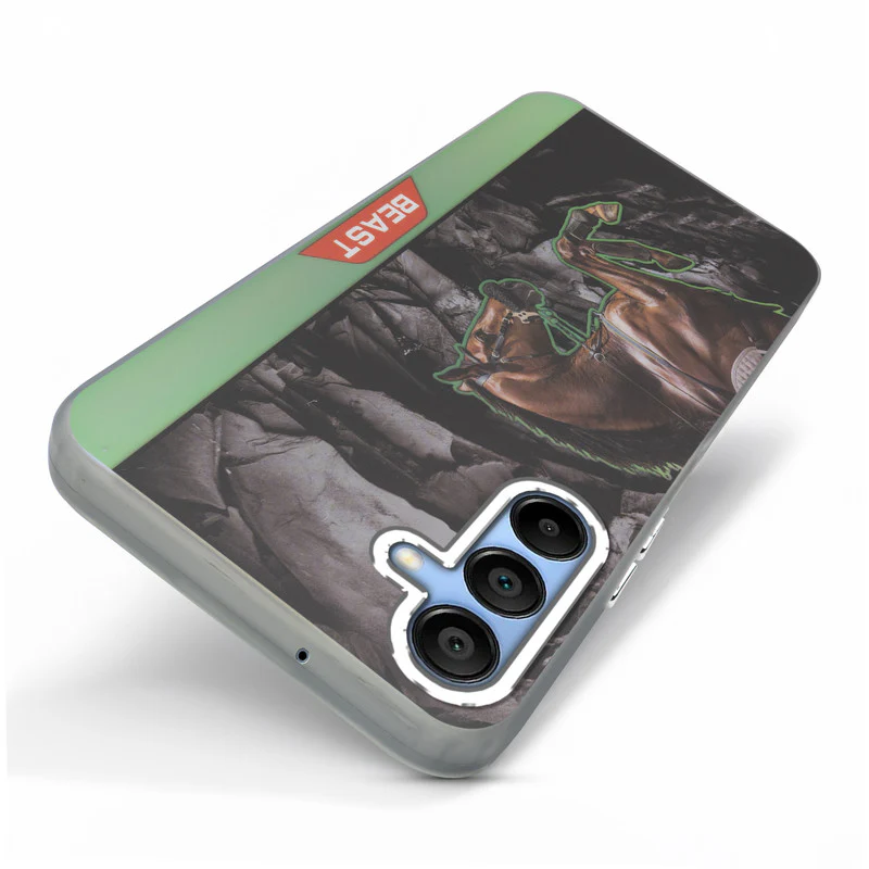 Beast Mode Animal Printed Back Case For Samsung A15 5G With Hard Back & Glow Effect - Image 23