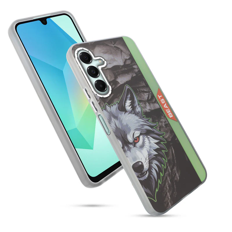 Beast Mode Animal Printed Back Case For Samsung A16 5G With Hard Back & Glow Effect - Image 15