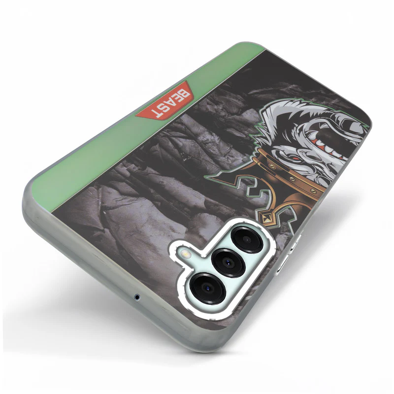 Beast Mode Animal Printed Back Case For Samsung A16 5G With Hard Back & Glow Effect - Image 29