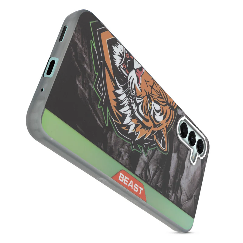 Beast Mode Animal Printed Back Case For Samsung A16 5G With Hard Back & Glow Effect - Image 60