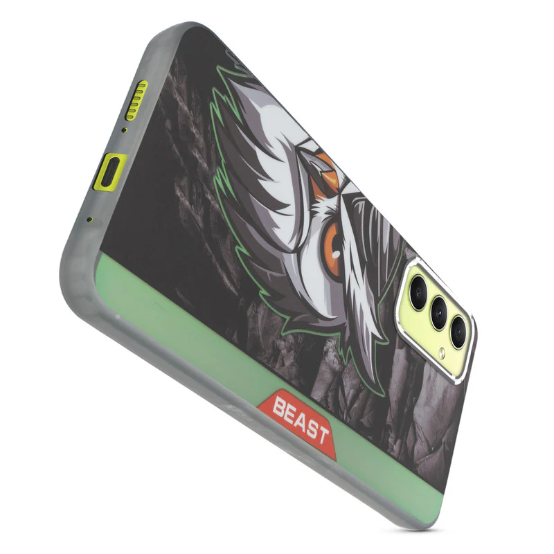 Beast Mode Animal Printed Back Case For Samsung A34 5G With Hard Back & Glow Effect - Image 48