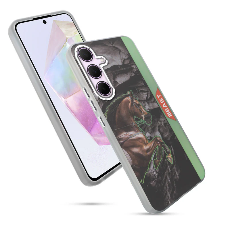Beast Mode Animal Printed Back Case For Samsung A35 5G With Hard Back & Glow Effect - Image 21