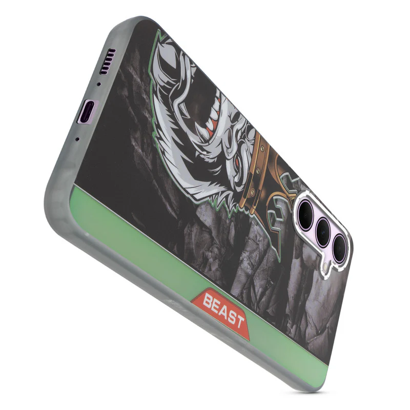 Beast Mode Animal Printed Back Case For Samsung A35 5G With Hard Back & Glow Effect - Image 30