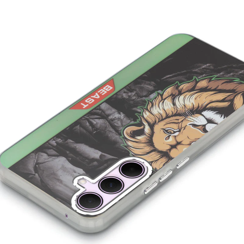 Beast Mode Animal Printed Back Case For Samsung A35 5G With Hard Back & Glow Effect - Image 34