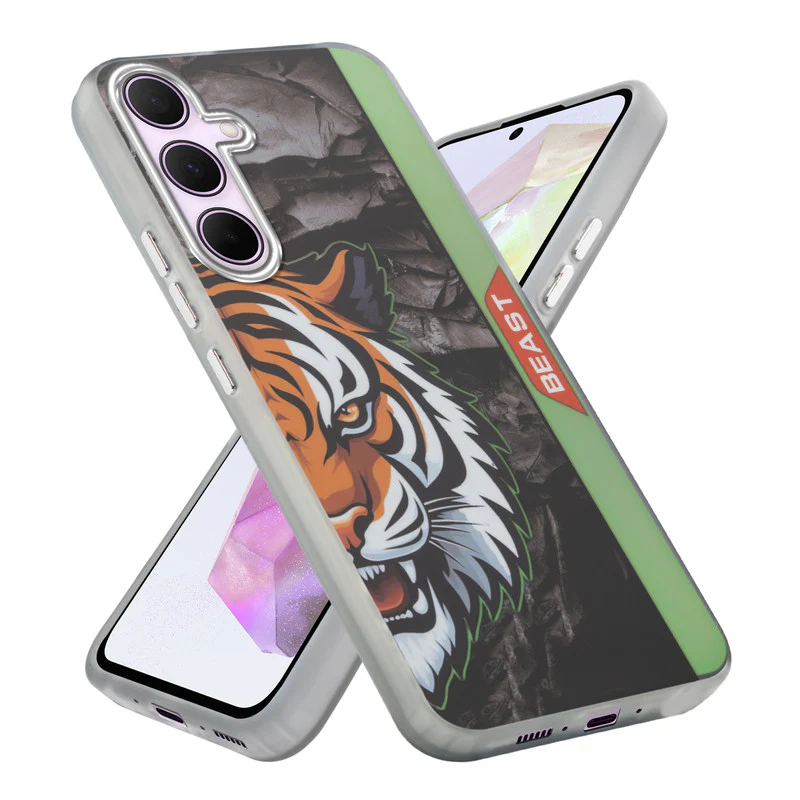 Beast Mode Animal Printed Back Case For Samsung A35 5G With Hard Back & Glow Effect - Image 37