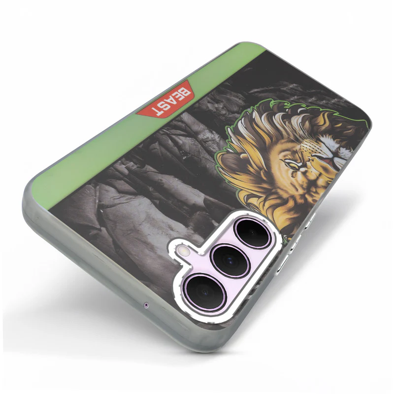 Beast Mode Animal Printed Back Case For Samsung A35 5G With Hard Back & Glow Effect - Image 53