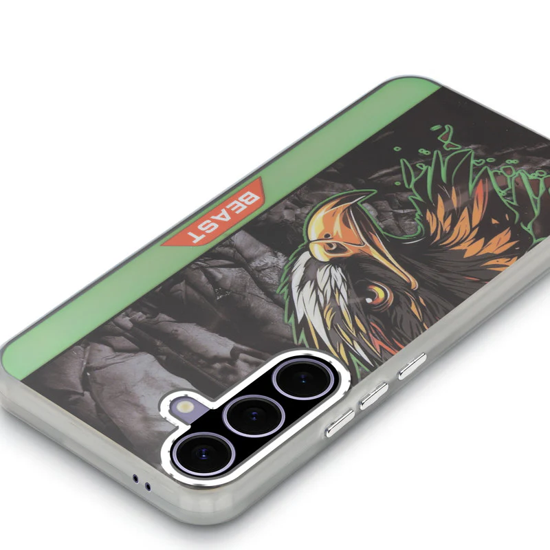 Beast Mode Animal Printed Back Case For Samsung A36 5G With Hard Back & Glow Effect - Image 10