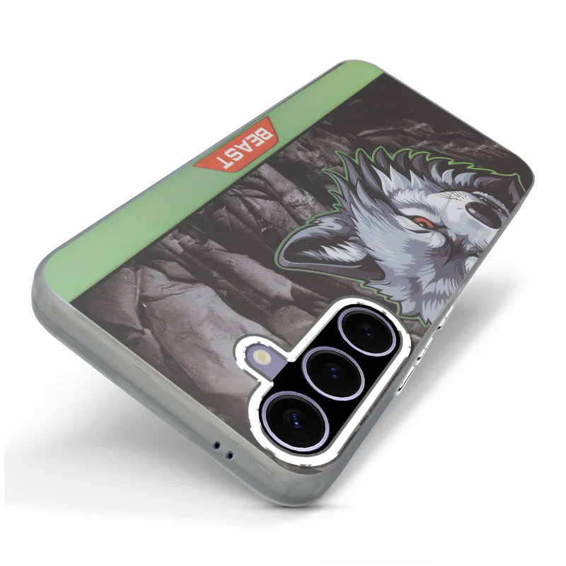 Beast Mode Animal Printed Back Case For Samsung A36 5G With Hard Back & Glow Effect - Image 17