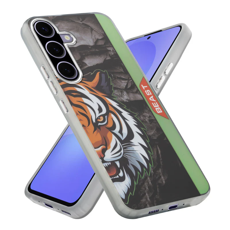 Beast Mode Animal Printed Back Case For Samsung A36 5G With Hard Back & Glow Effect - Image 37