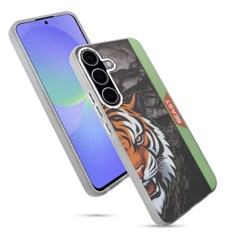 Beast Mode Animal Printed Back Case For Samsung A36 5G With Hard Back & Glow Effect - Image 39