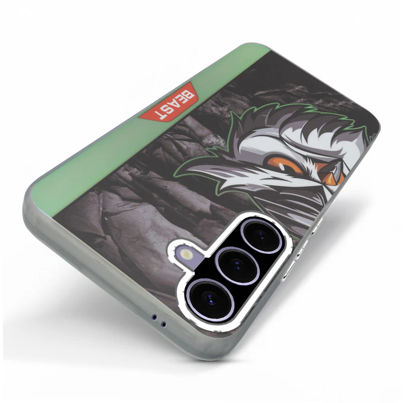 Beast Mode Animal Printed Back Case For Samsung A36 5G With Hard Back & Glow Effect - Image 47