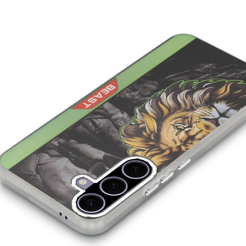 Beast Mode Animal Printed Back Case For Samsung A36 5G With Hard Back & Glow Effect - Image 52