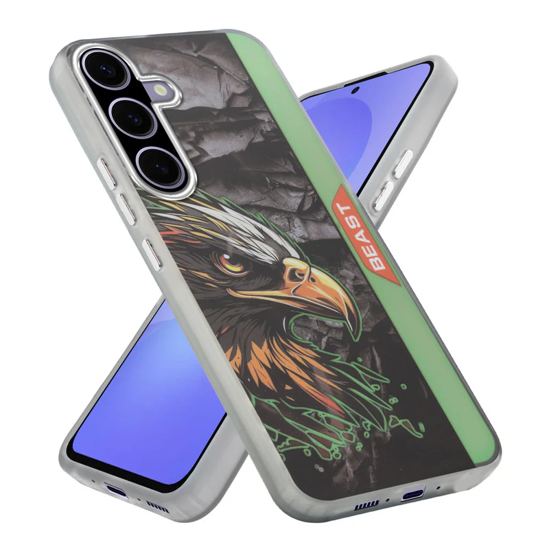 Beast Mode Animal Printed Back Case For Samsung A36 5G With Hard Back & Glow Effect - Image 7
