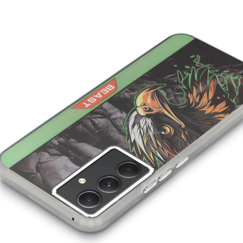 Beast Mode Animal Printed Back Case For Samsung A54 5G With Hard Back & Glow Effect - Image 10