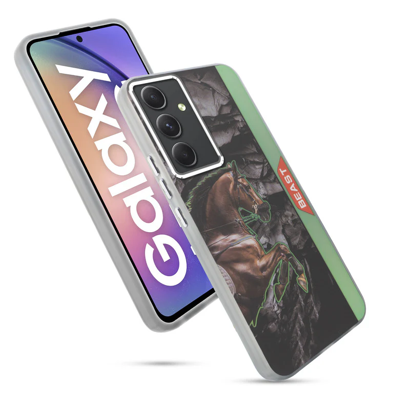 Beast Mode Animal Printed Back Case For Samsung A54 5G With Hard Back & Glow Effect - Image 21