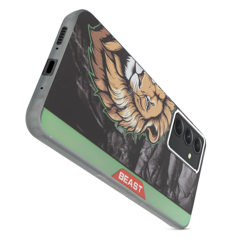 Beast Mode Animal Printed Back Case For Samsung A54 5G With Hard Back & Glow Effect - Image 36