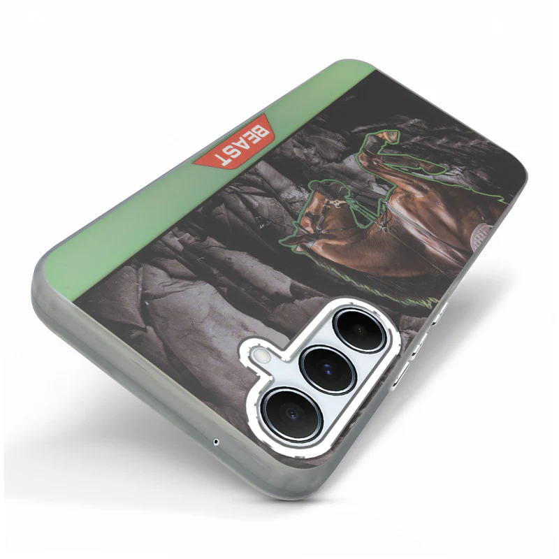 Beast Mode Animal Printed Back Case For Samsung A55 5G With Hard Back & Glow Effect - Image 23