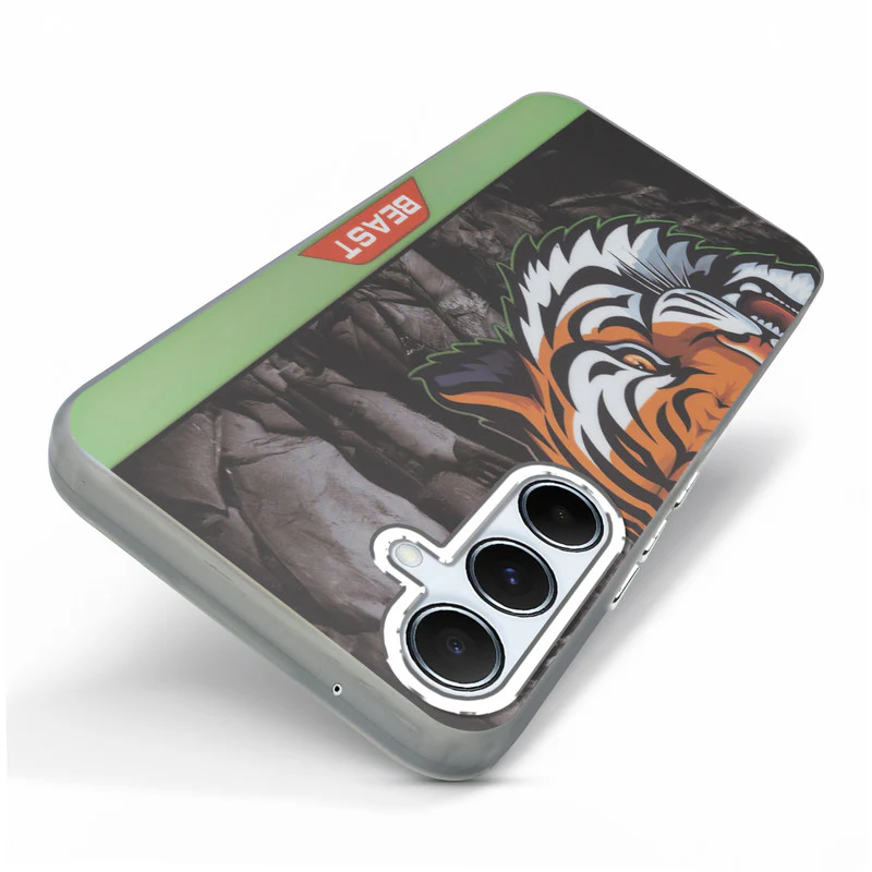 Beast Mode Animal Printed Back Case For Samsung A55 5G With Hard Back & Glow Effect - Image 41