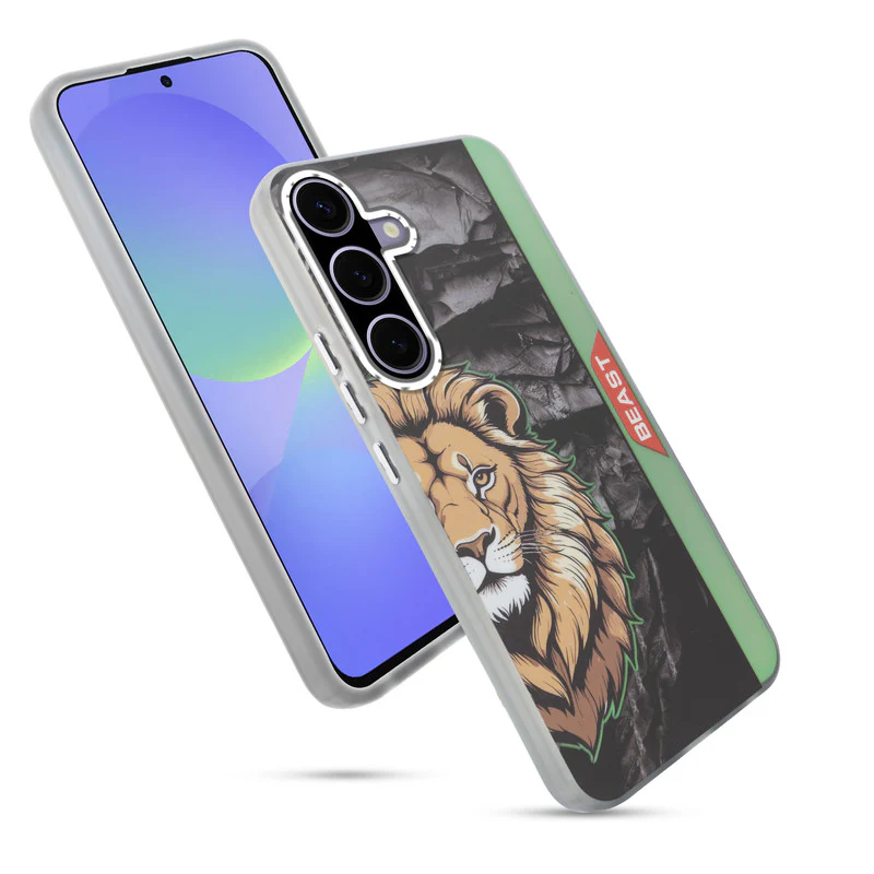 Beast Mode Animal Printed Back Case For Samsung A56 5G With Hard Back & Glow Effect - Image 21