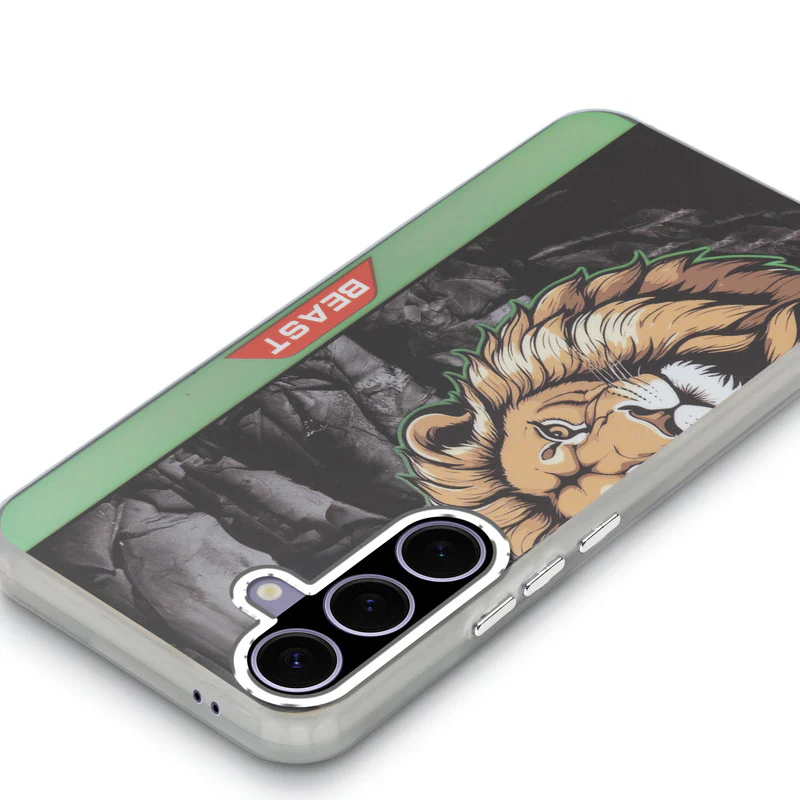 Beast Mode Animal Printed Back Case For Samsung A56 5G With Hard Back & Glow Effect - Image 22