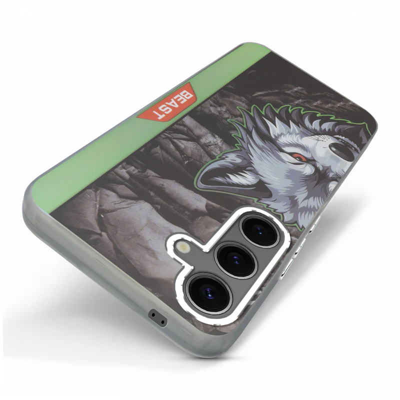 Beast Mode Animal Printed Back Case For Samsung S25 Plus 5G With Hard Back & Glow Effect - Image 16