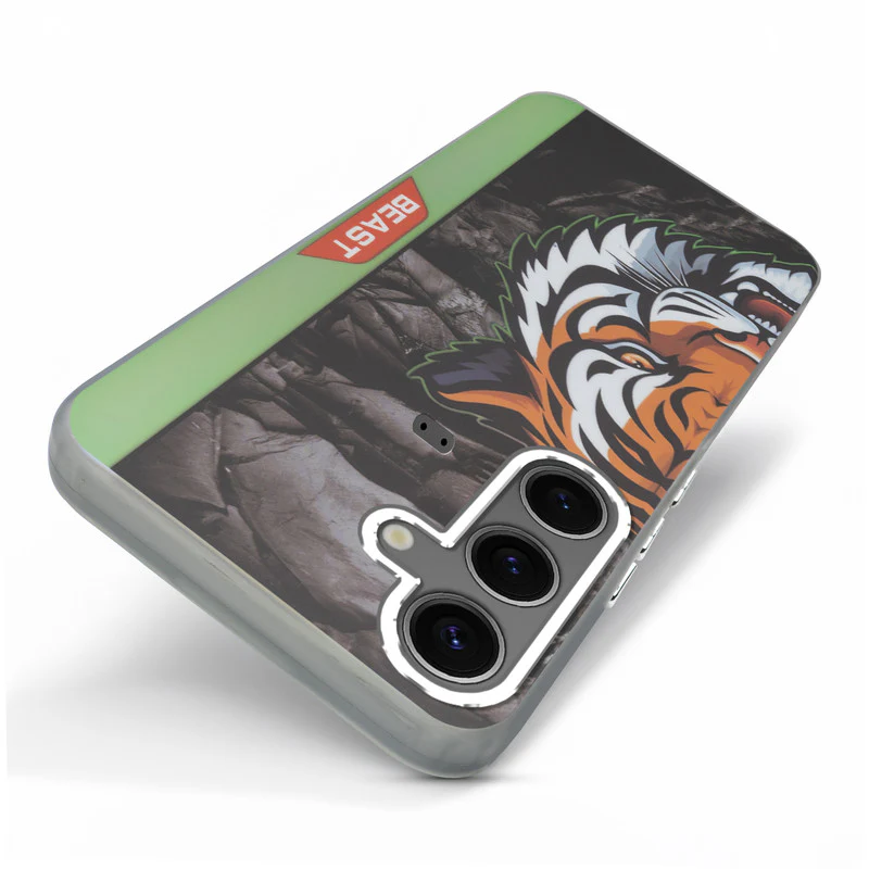 Beast Mode Animal Printed Back Case For Samsung S25 Plus 5G With Hard Back & Glow Effect - Image 41