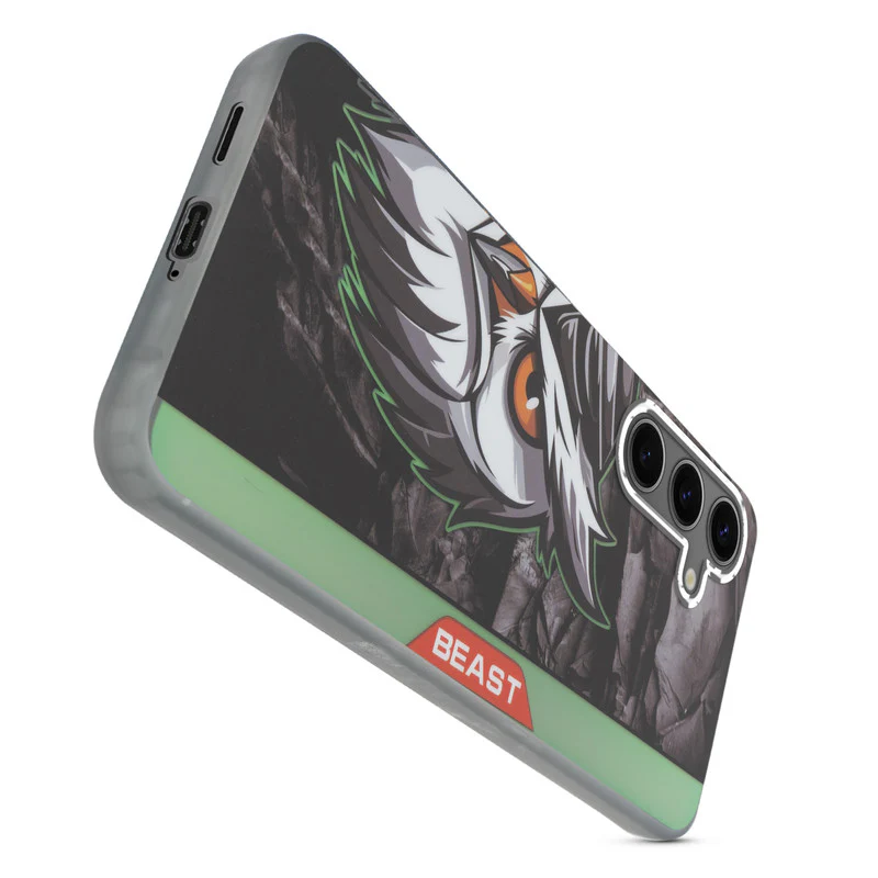 Beast Mode Animal Printed Back Case For Samsung S25 Plus 5G With Hard Back & Glow Effect - Image 48