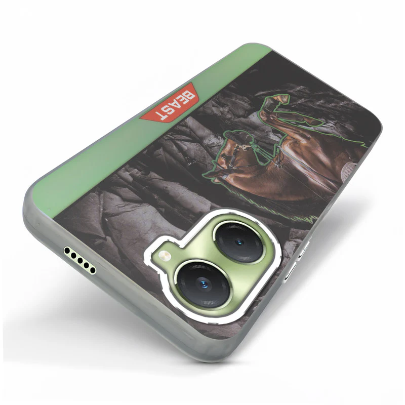 Beast Mode Animal Printed Back Case For Vivo T3 Lite 5G With Hard Back & Glow Effect - Image 23