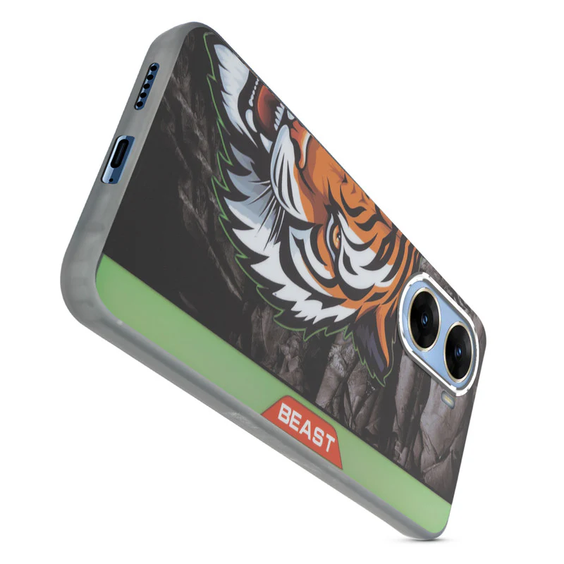 Beast Mode Animal Printed Back Case For Vivo V29e 5G With Hard Back & Glow Effect - Image 42