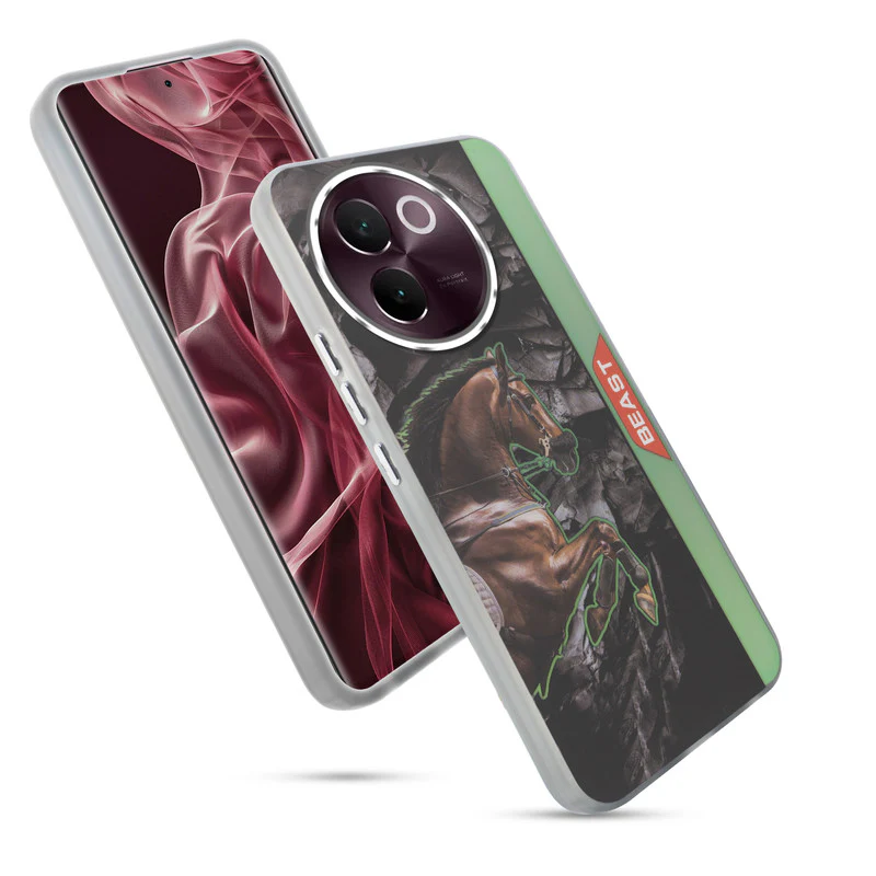 Beast Mode Animal Printed Back Case For Vivo V30e 5G With Hard Back & Glow Effect - Image 21