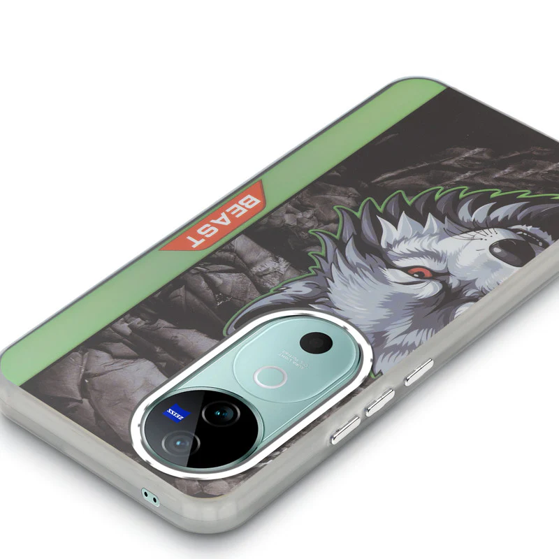 Beast Mode Animal Printed Back Case For Vivo V40 5G With Hard Back & Glow Effect - Image 16