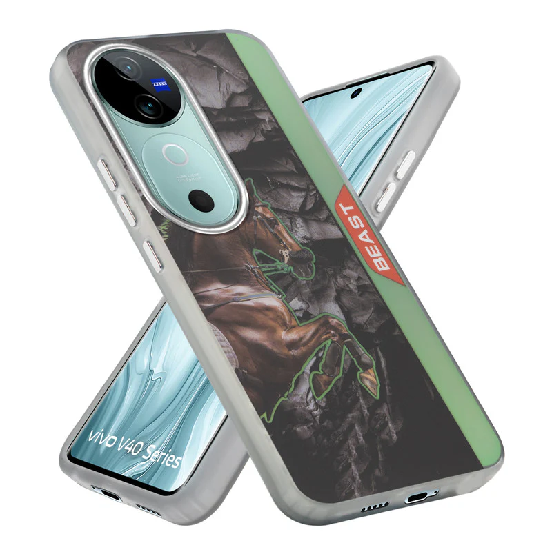 Beast Mode Animal Printed Back Case For Vivo V40 5G With Hard Back & Glow Effect - Image 19