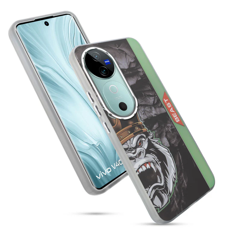 Beast Mode Animal Printed Back Case For Vivo V40 5G With Hard Back & Glow Effect - Image 27