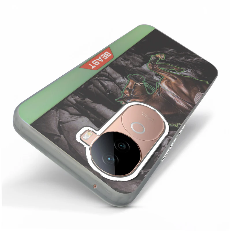 Beast Mode Animal Printed Back Case For Vivo V40e 5G With Hard Back & Glow Effect - Image 23