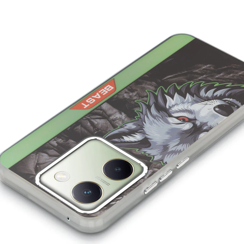 Beast Mode Animal Printed Back Case For Vivo Y200 Pro 5G With Hard Back & Glow Effect - Image 16