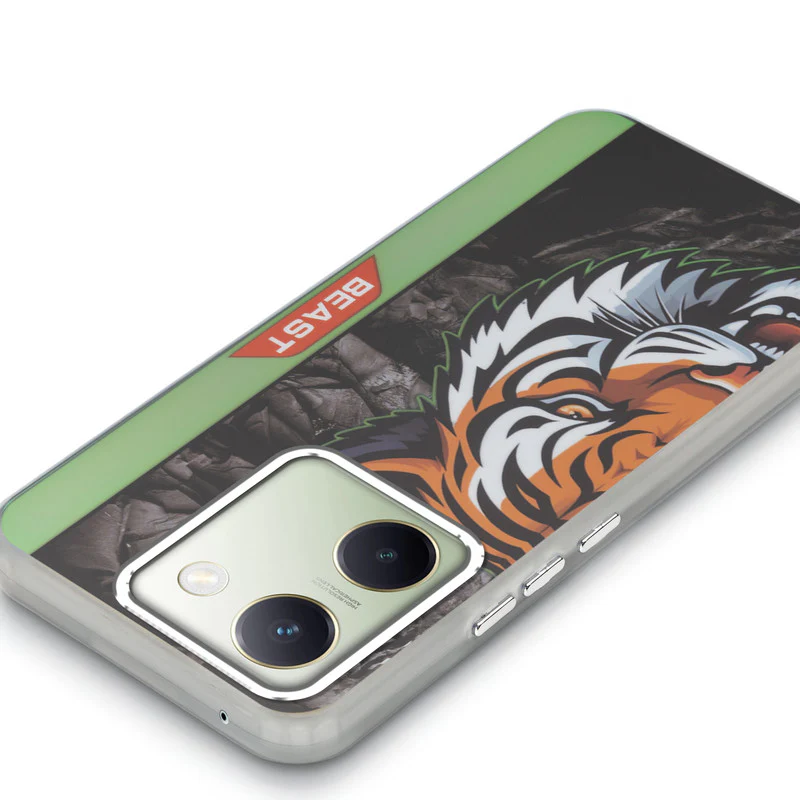 Beast Mode Animal Printed Back Case For Vivo Y200 Pro 5G With Hard Back & Glow Effect - Image 40