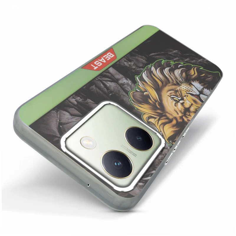 Beast Mode Animal Printed Back Case For Vivo Y200 Pro 5G With Hard Back & Glow Effect - Image 53