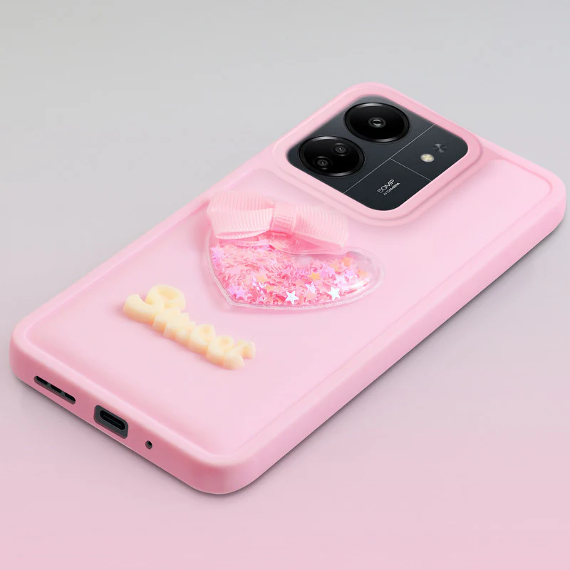 Bow Heart Cute Phone Back Cover for Redmi 13C 4G - Image 10