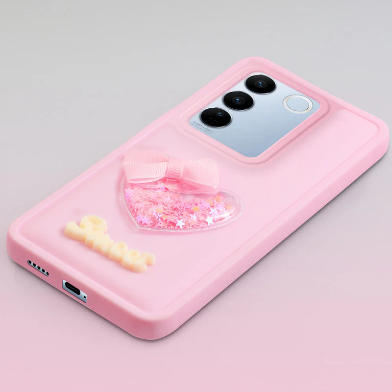 Bow Heart Cute Phone Back Cover for Vivo V27 Pro 5G - Image 12