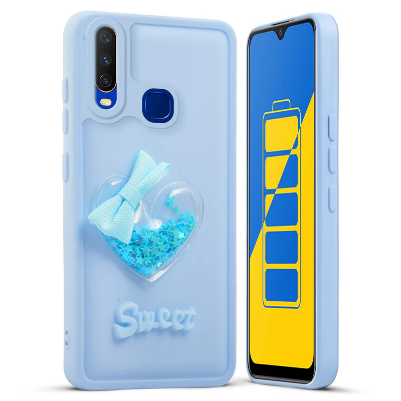 Bow Heart Cute Phone Back Cover for Vivo Y15 - Image 19