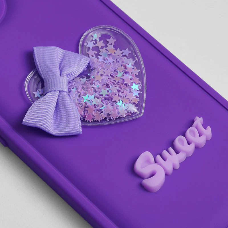 Bow Heart Cute Phone Back Cover for Vivo Y21 - Image 13