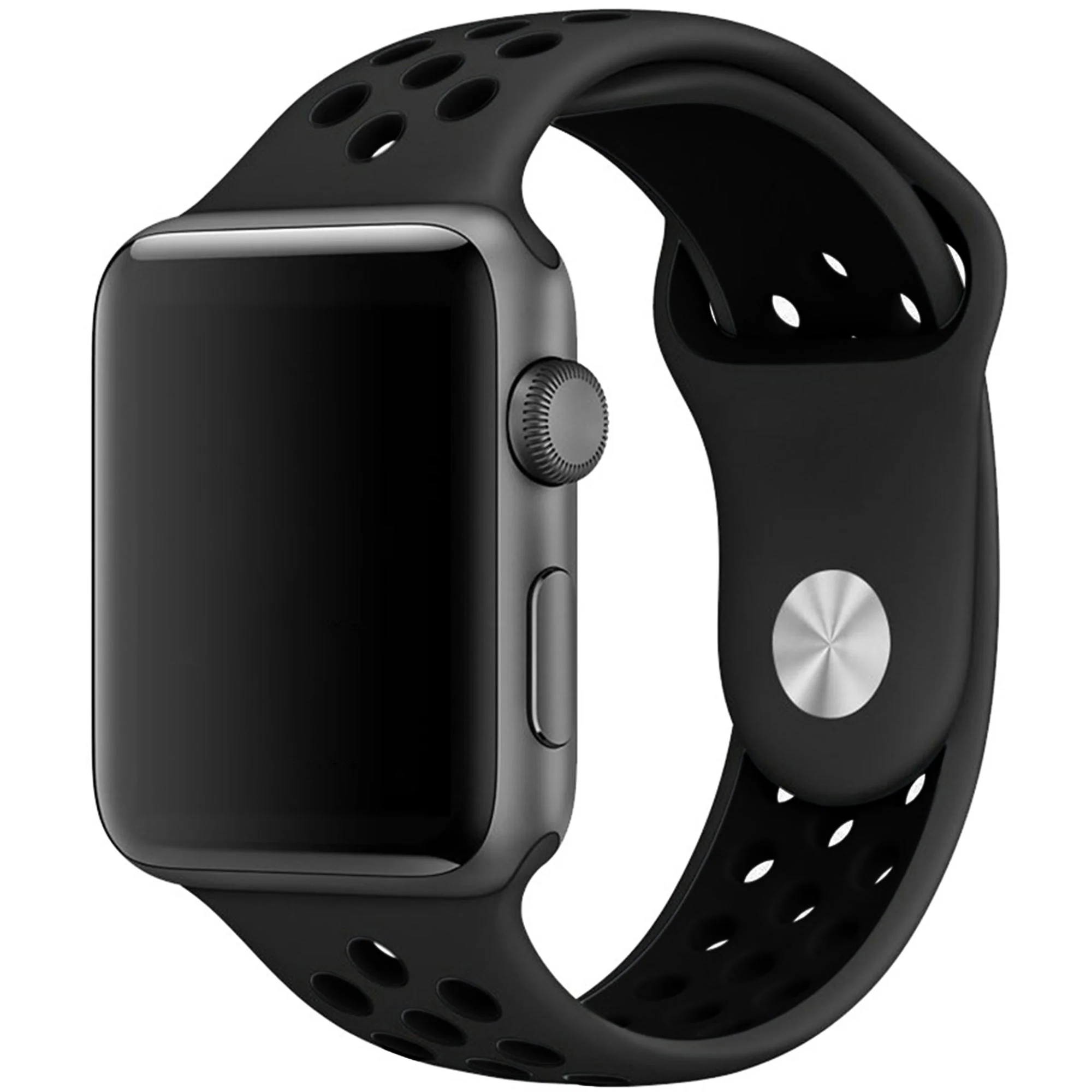 Breathable Dotted Dual-Tone Silicone Strap for Apple iWatch - Image 76