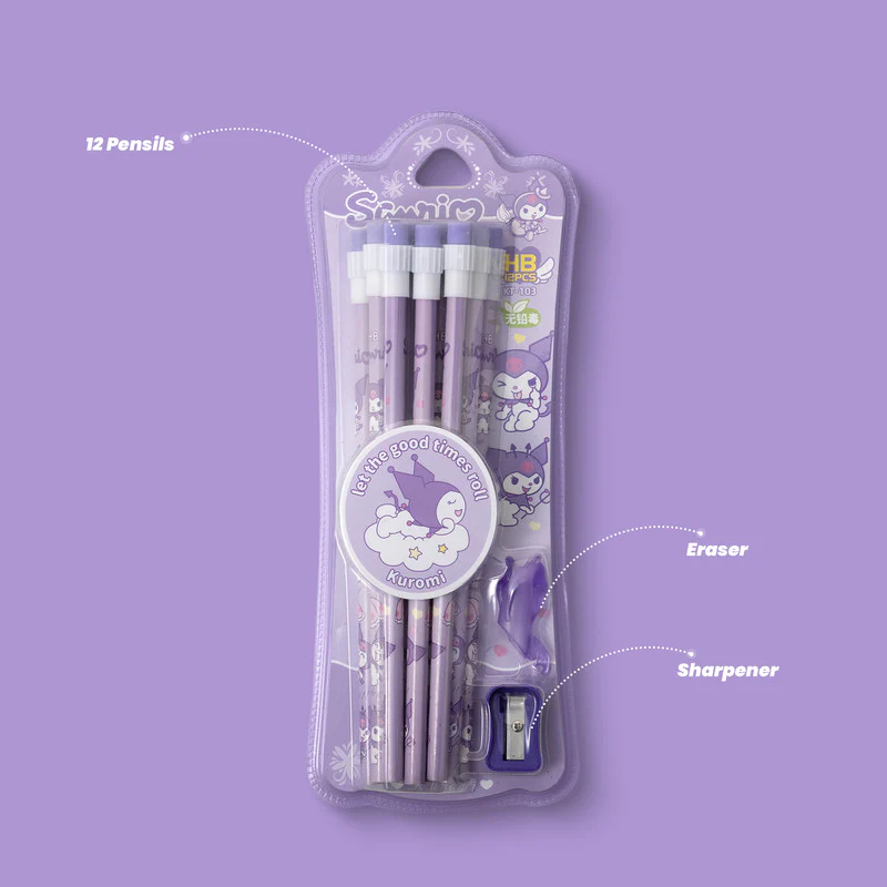 Cartoon Pencil Set - Image 3