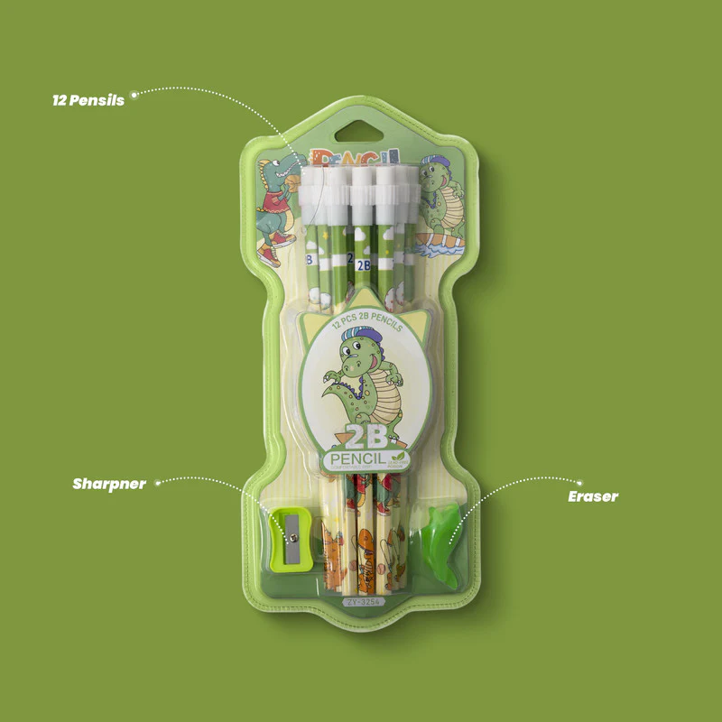 Cartoon Pencil Set - Image 7