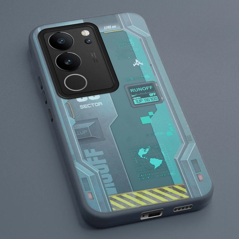 Circuit Printed Back Cover Case Vivo V29 Pro 5G - Image 29