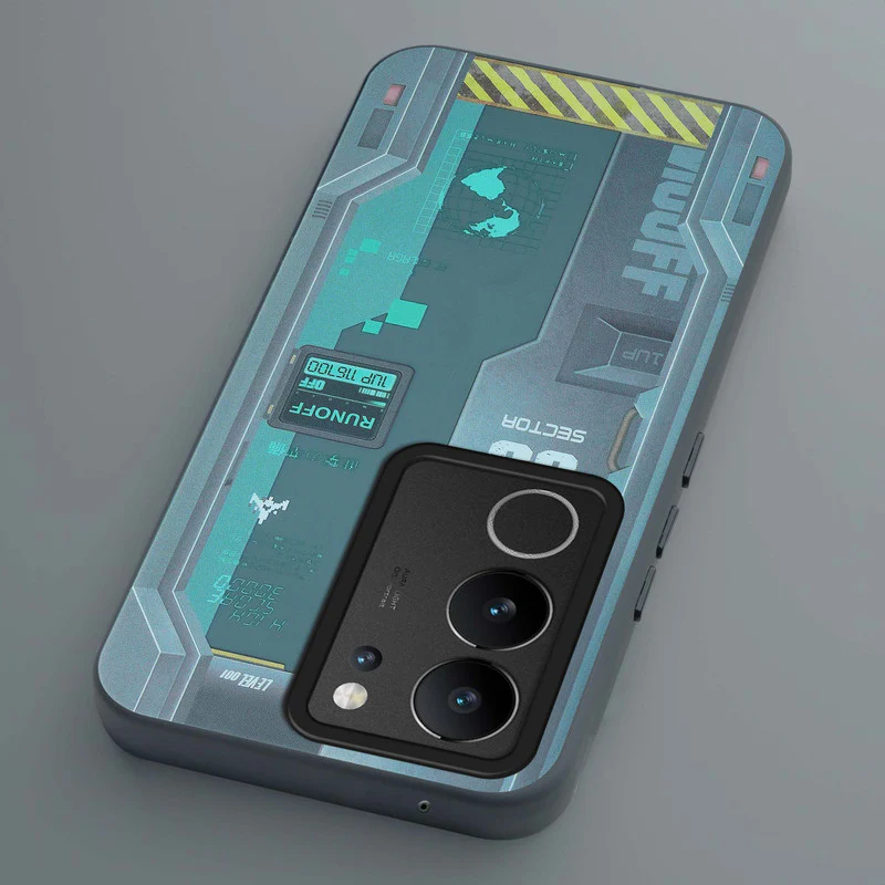 Circuit Printed Back Cover Case Vivo V29 Pro 5G - Image 30