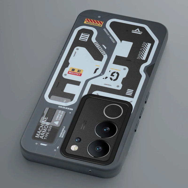 Circuit Printed Back Cover Case Vivo V29 Pro 5G - Image 6